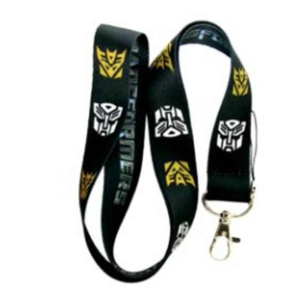 Transformers autobots decepticon logos lanyard keychain holder ID Badge Holder